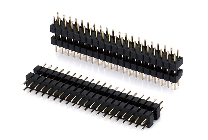 What are the specifications and packaging methods of pin header types?