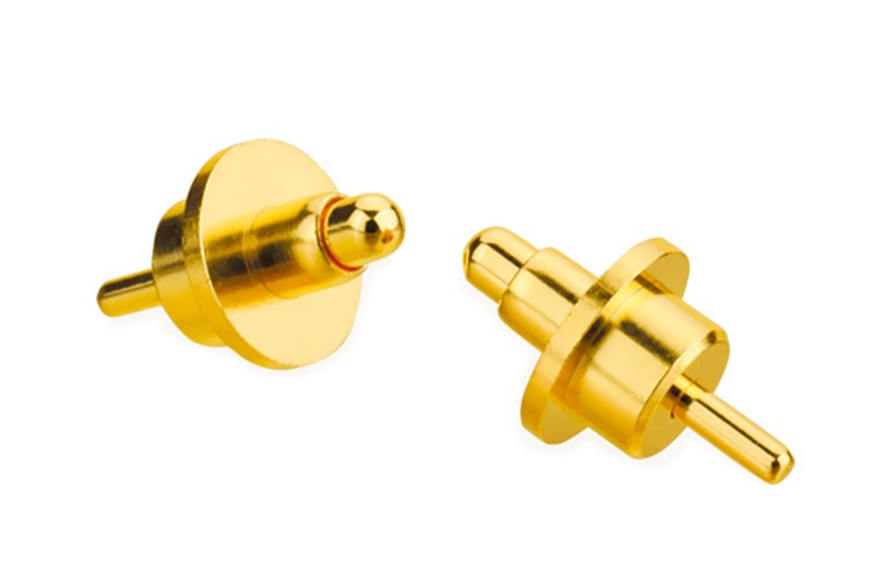 What is the working status of the spring pin?